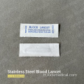 Acier inoxydable Lancet Blood